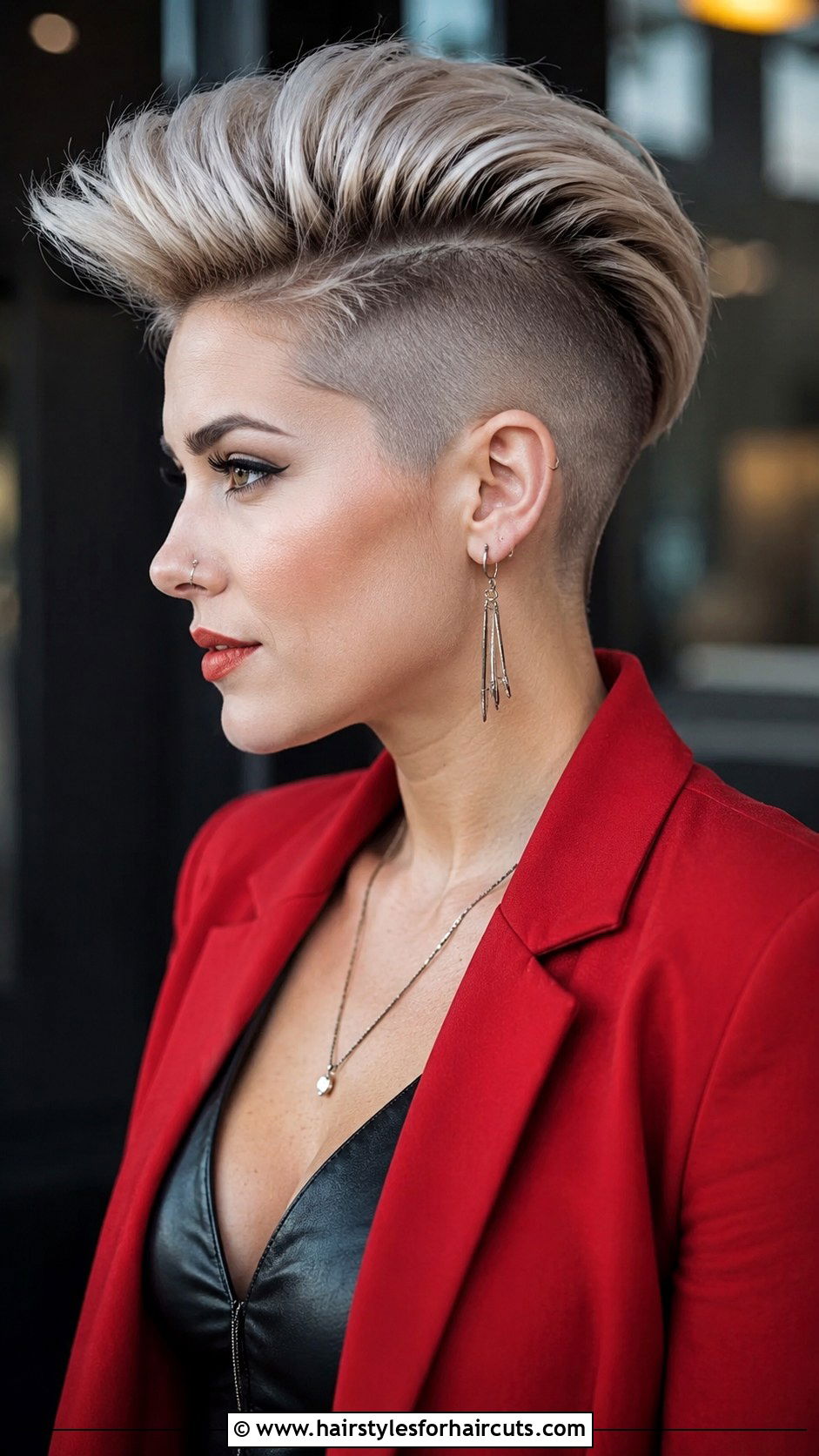 Undercut Pixie With Volume - 25 haircuts for long faces - 25 haircuts for long faces