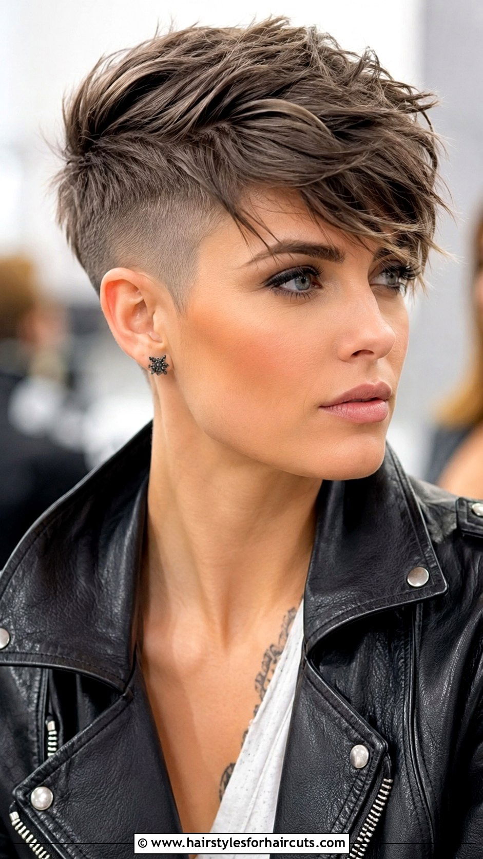 Undercut Pixie With Volume - 25 short haircuts for long face - 25 short haircuts for long face