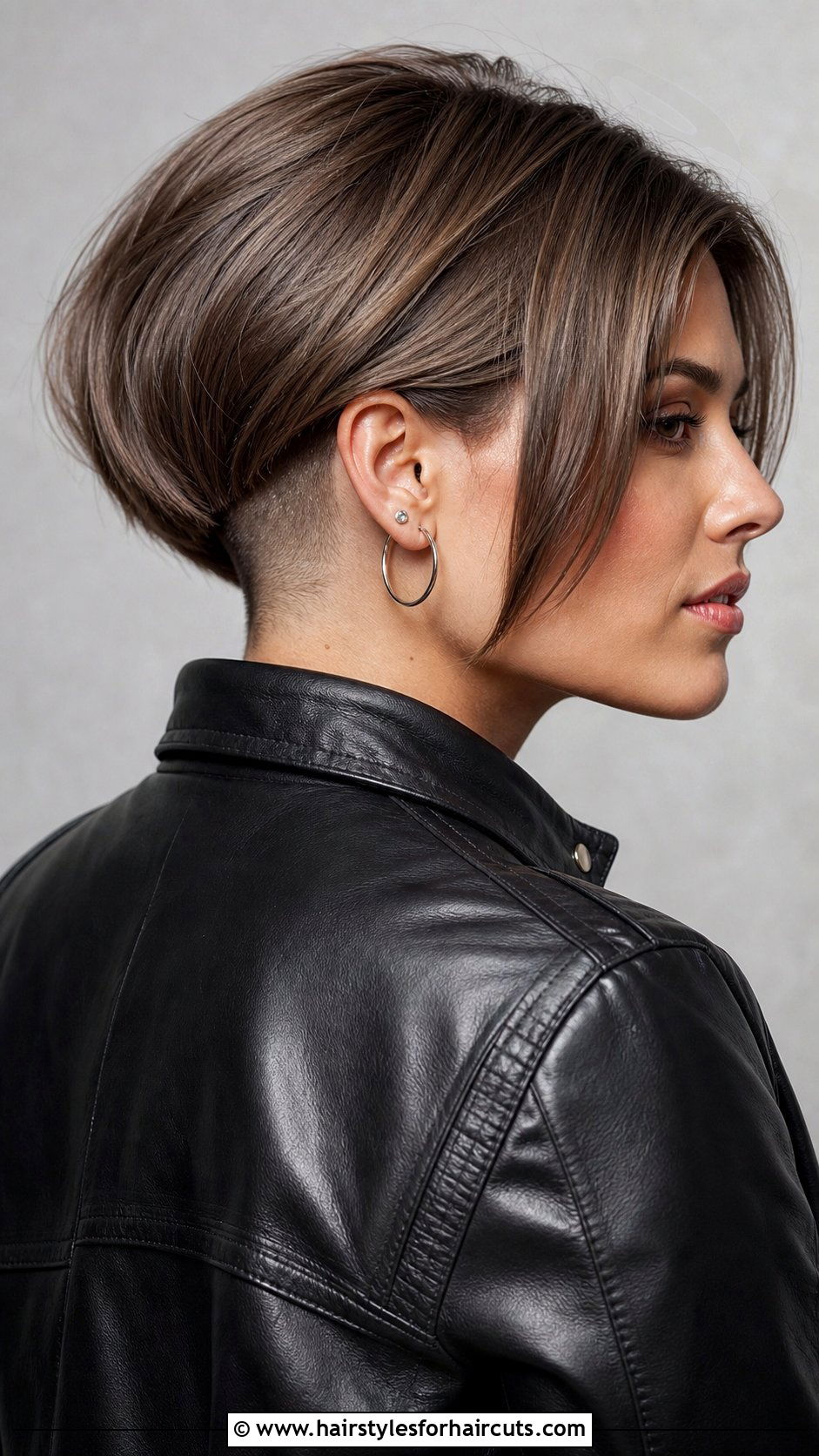 Undercut Rounded Bob - 25 rounded bob haircuts for fine hair - 25 rounded bob haircuts for fine hair