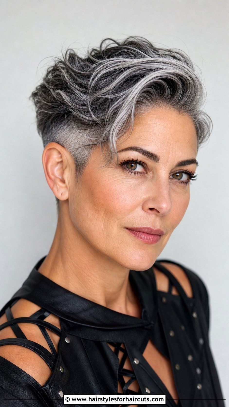 Undercut Short Wavy Haircut - 25 short haircuts for wavy hair over 50 - 25 short haircuts for wavy hair over 50