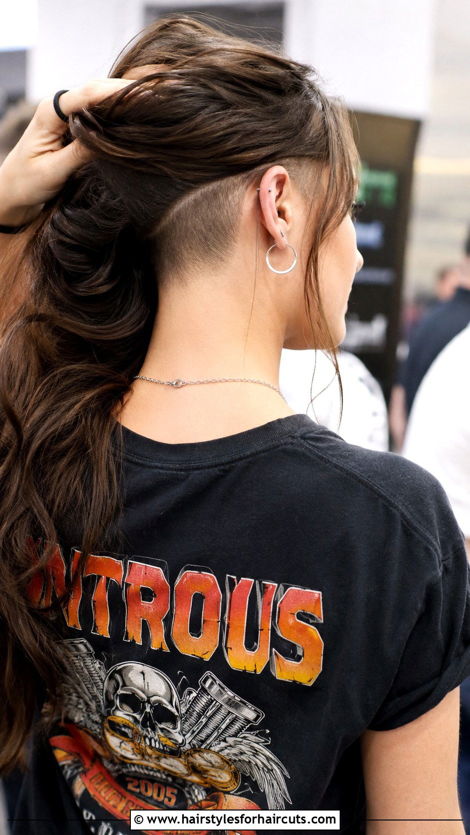 Undercut The Competition Undercut Long Hair - 25 haircuts puns - 25 haircuts puns