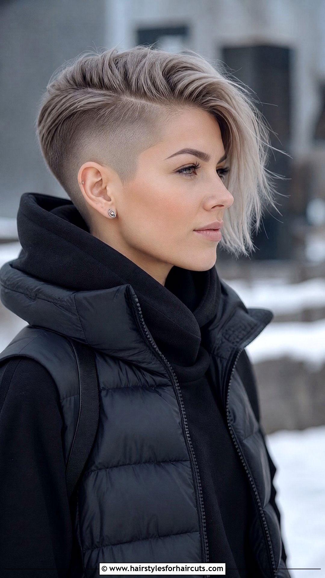 Undercut Winter Haircut - 25 winter haircuts - 25 winter haircuts