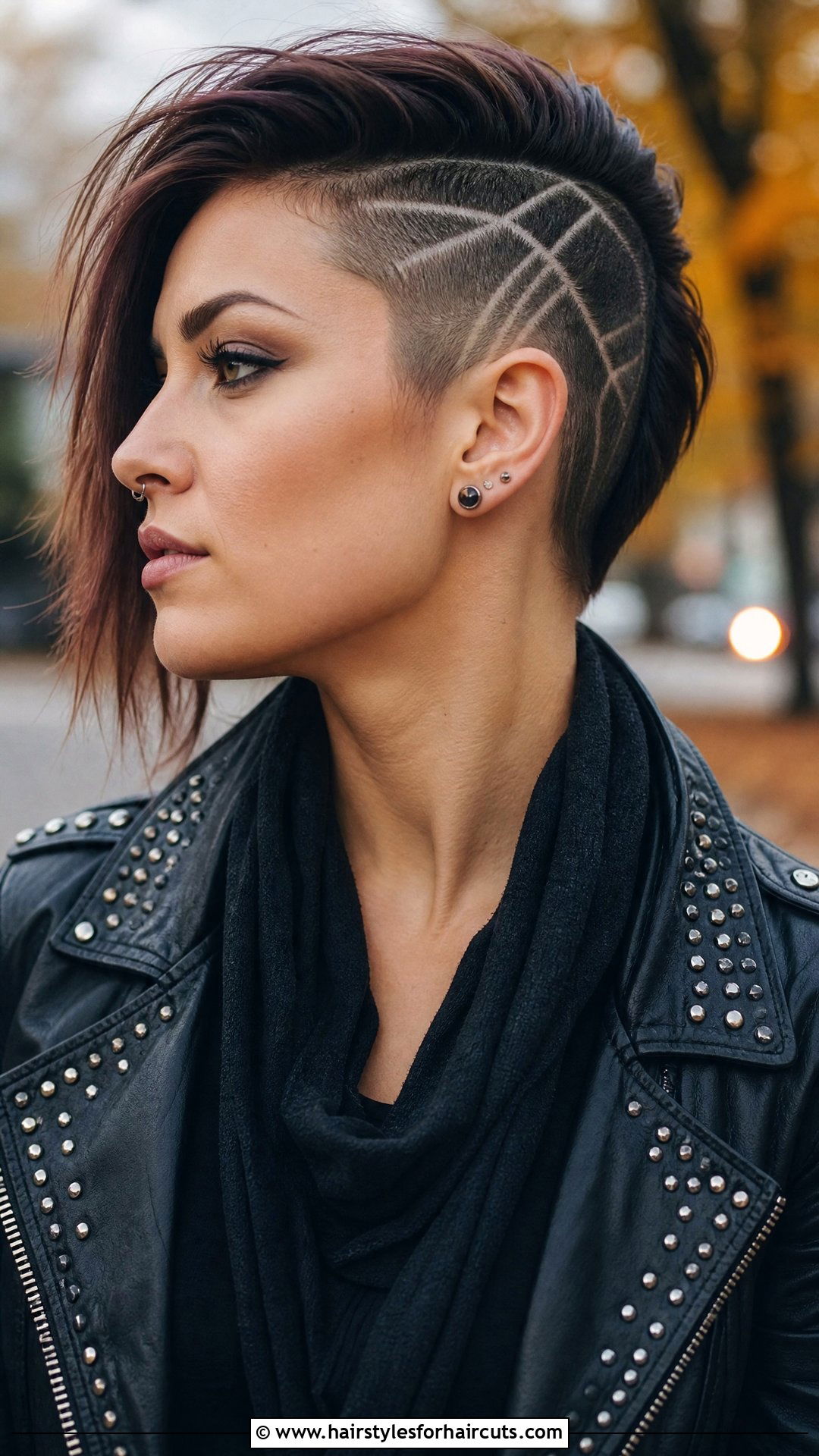Undercut With Designs - 25 undercut short hair tomboy haircuts - 25 undercut short hair tomboy haircuts