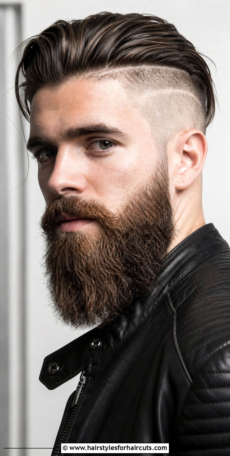 Undercut With Long Beard - 25 long beard short hairstyles - 25 long beard short hairstyles