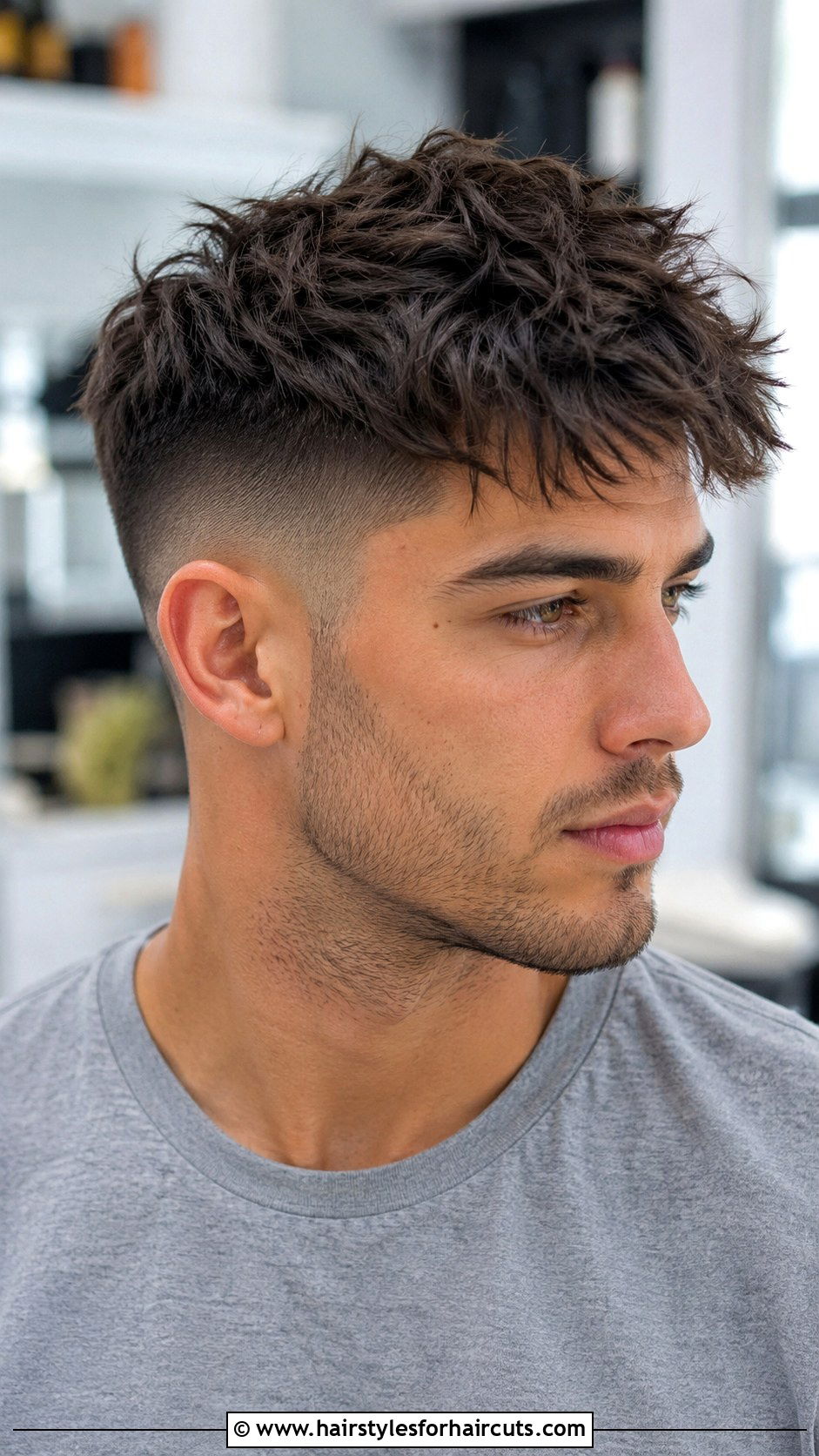 Undercut With Textured Top - 25 thick hair ftm haircuts - 25 thick hair ftm haircuts