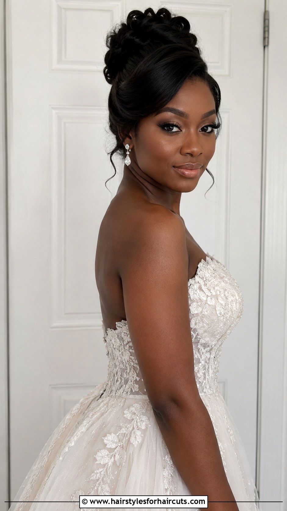 Updo With Volume At Crown - 25 elegant updo hairstyles for prom black hair - 25 elegant updo hairstyles for prom black hair