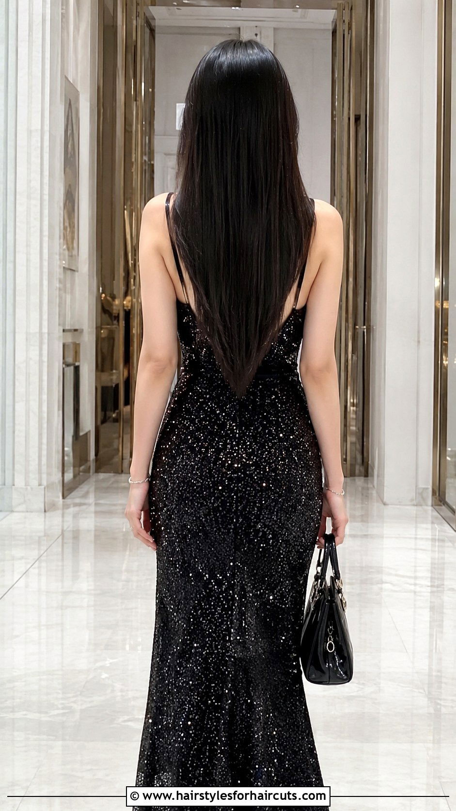 V Cut Long Asian Hair - 25 asian hairstyles women - 25 asian hairstyles women