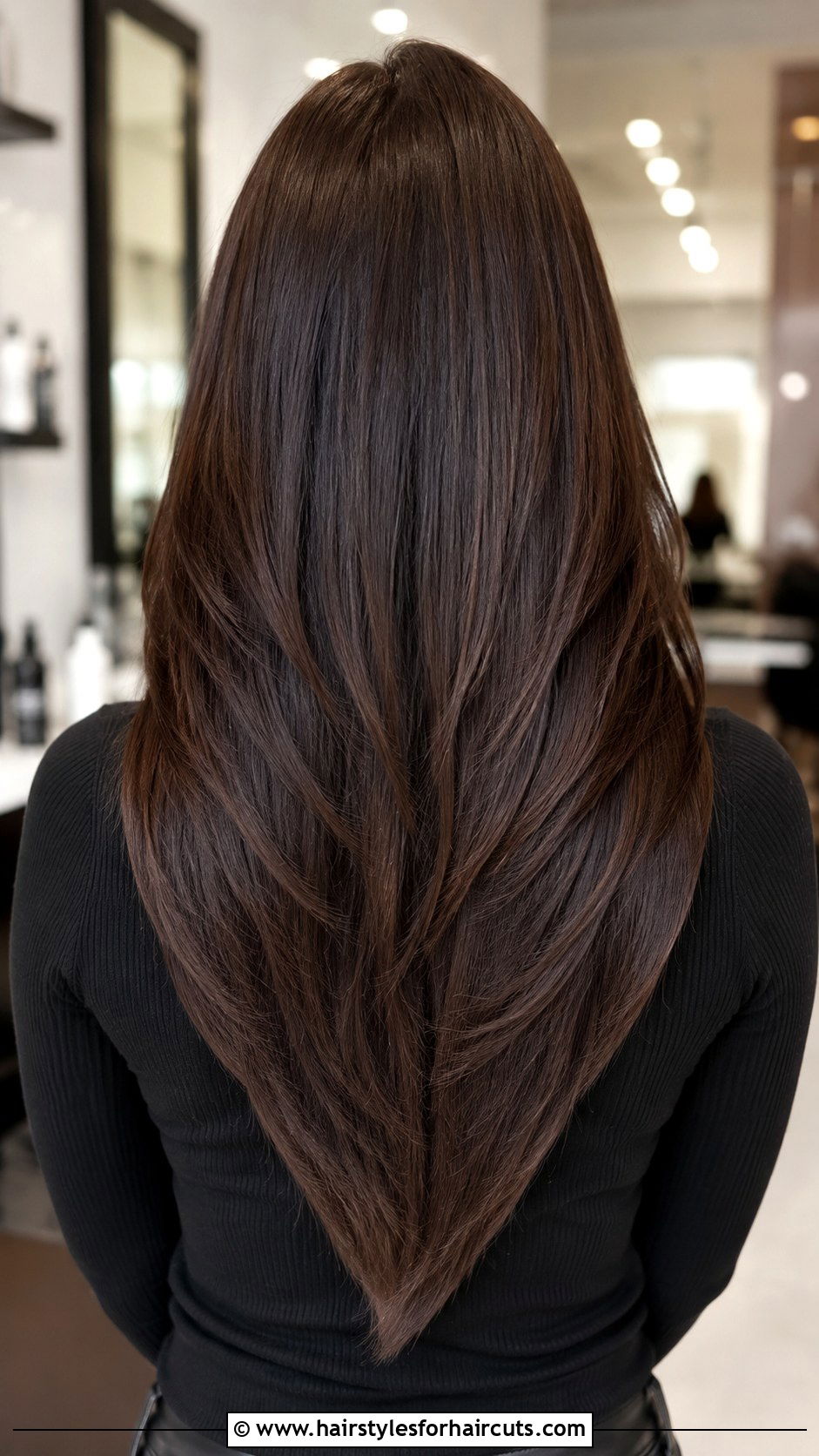 V Cut Long Hair - 25 haircuts for long hair for women - 25 haircuts for long hair for women