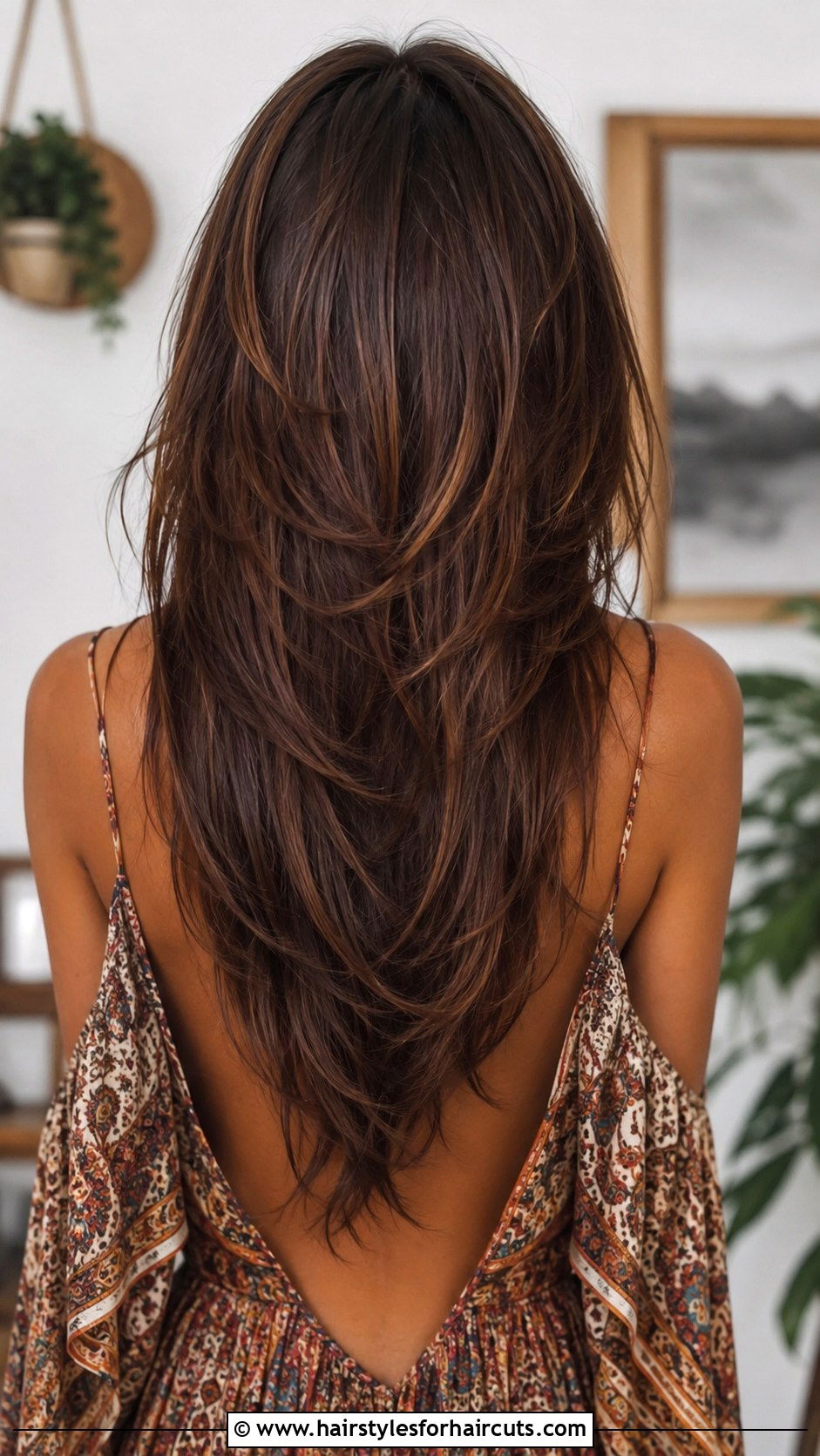 V Cut Long Hair - 25 best haircuts - 25 best haircuts