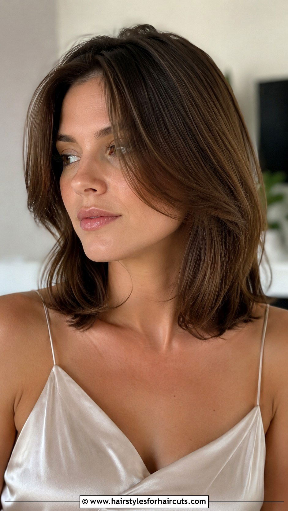 V Cut Long Hair - 25 haircuts for round faces and thin hair - 25 haircuts for round faces and thin hair