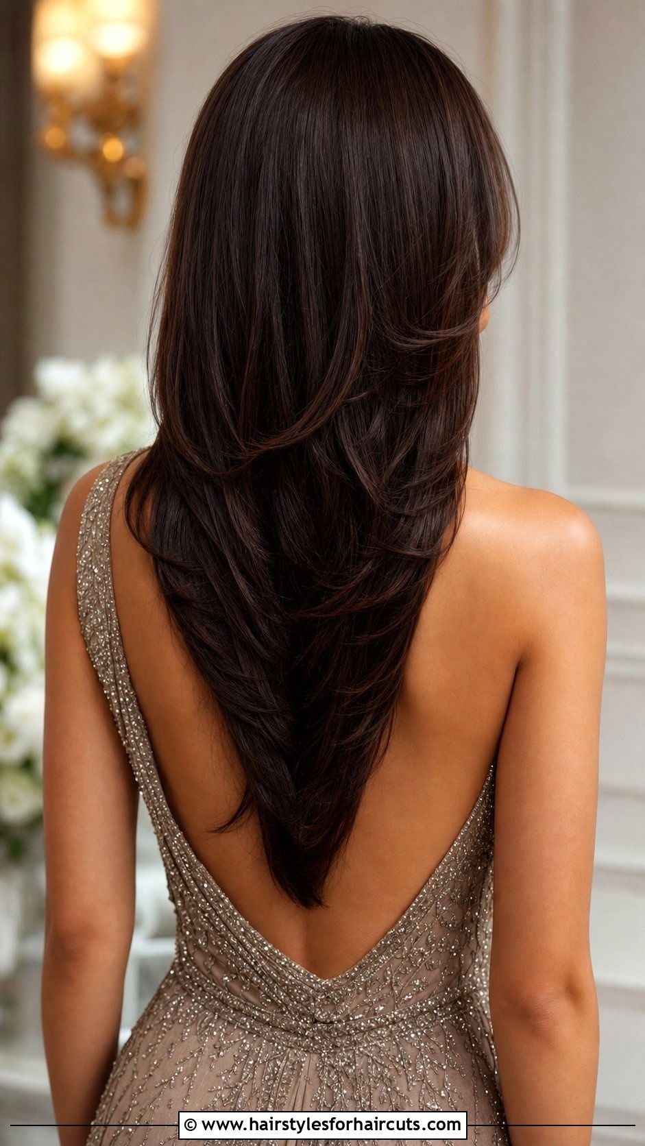 V Cut Long Hair - 25 haircuts videos - 25 haircuts videos