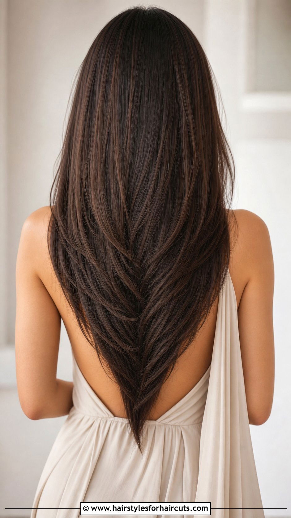 V Cut Long Hair - 25 edgy haircuts - 25 edgy haircuts