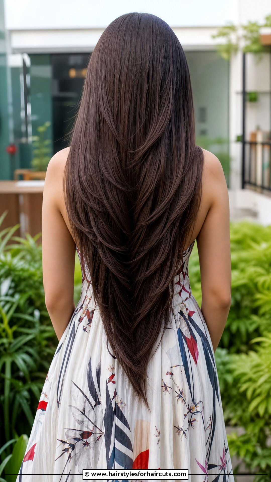 V Cut Long Hair - 25 haircuts delray beach - 25 haircuts delray beach