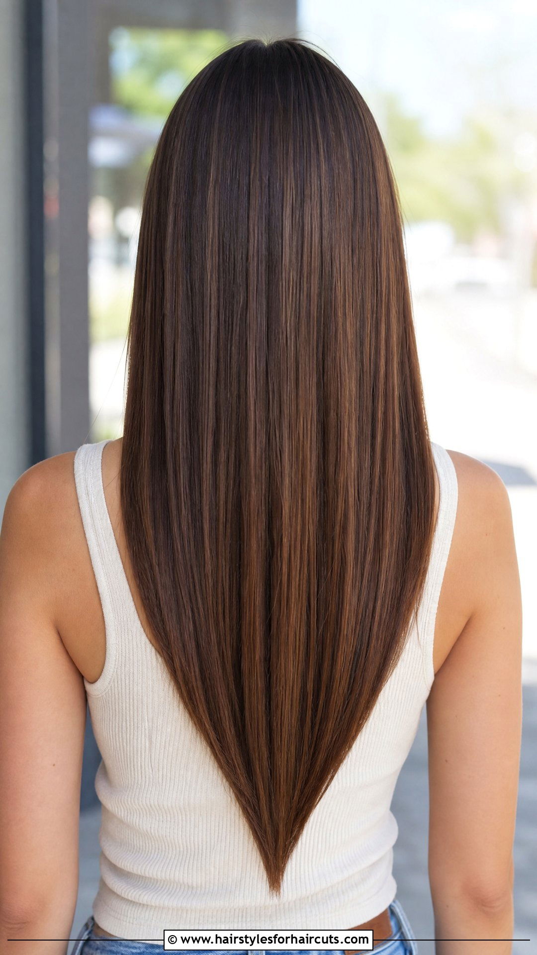 V Cut Long Straight Hair - 25 haircuts for long straight hair female - 25 haircuts for long straight hair female