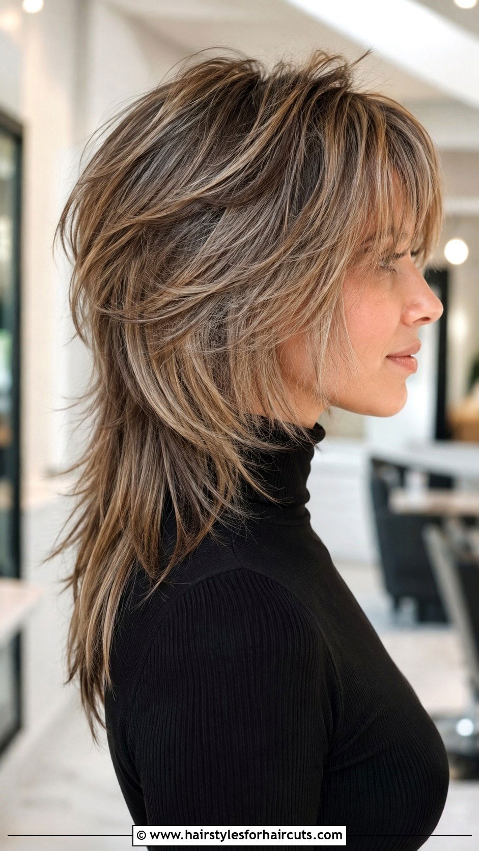 V Cut Shaggy Haircut - 25 layer shaggy haircuts for fine hair - 25 layer shaggy haircuts for fine hair