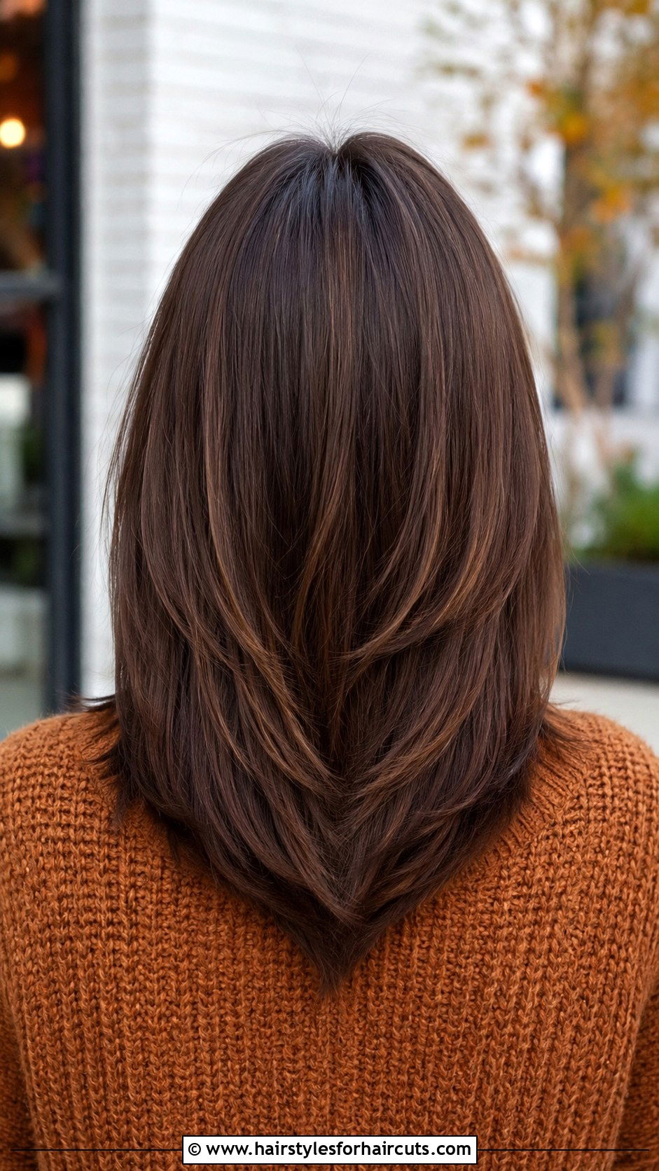 V Cut Shoulder Length Hair - 25 shoulder length haircuts for thick hair - 25 shoulder length haircuts for thick hair