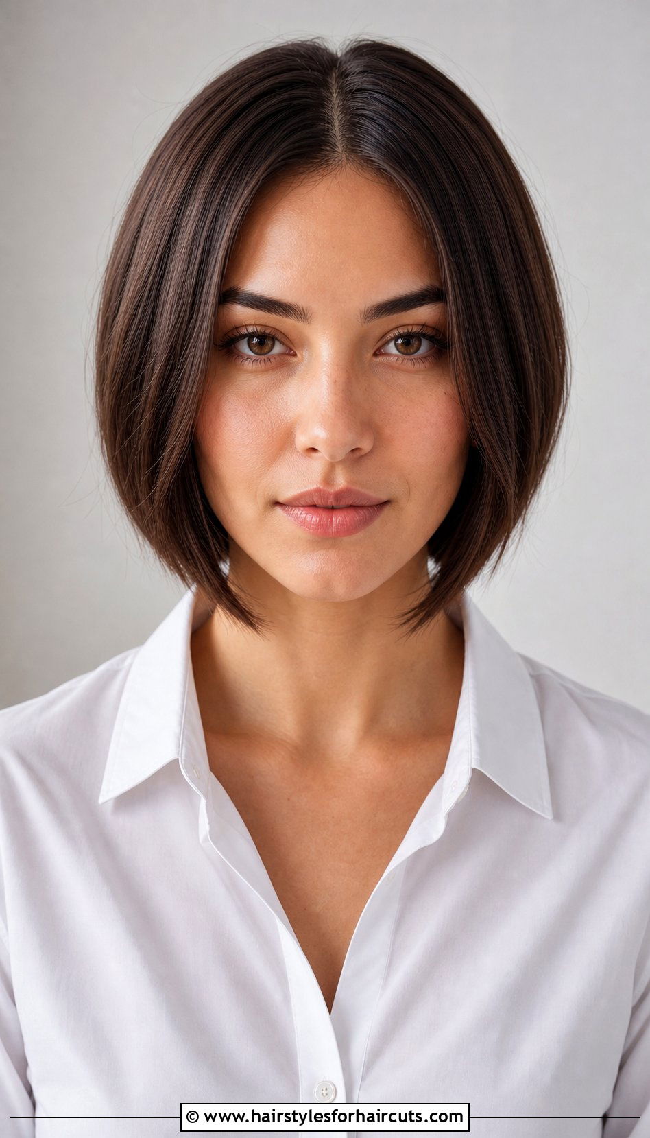 V Cut With Middle Part - 25 vcut hairstyles - 25 vcut hairstyles