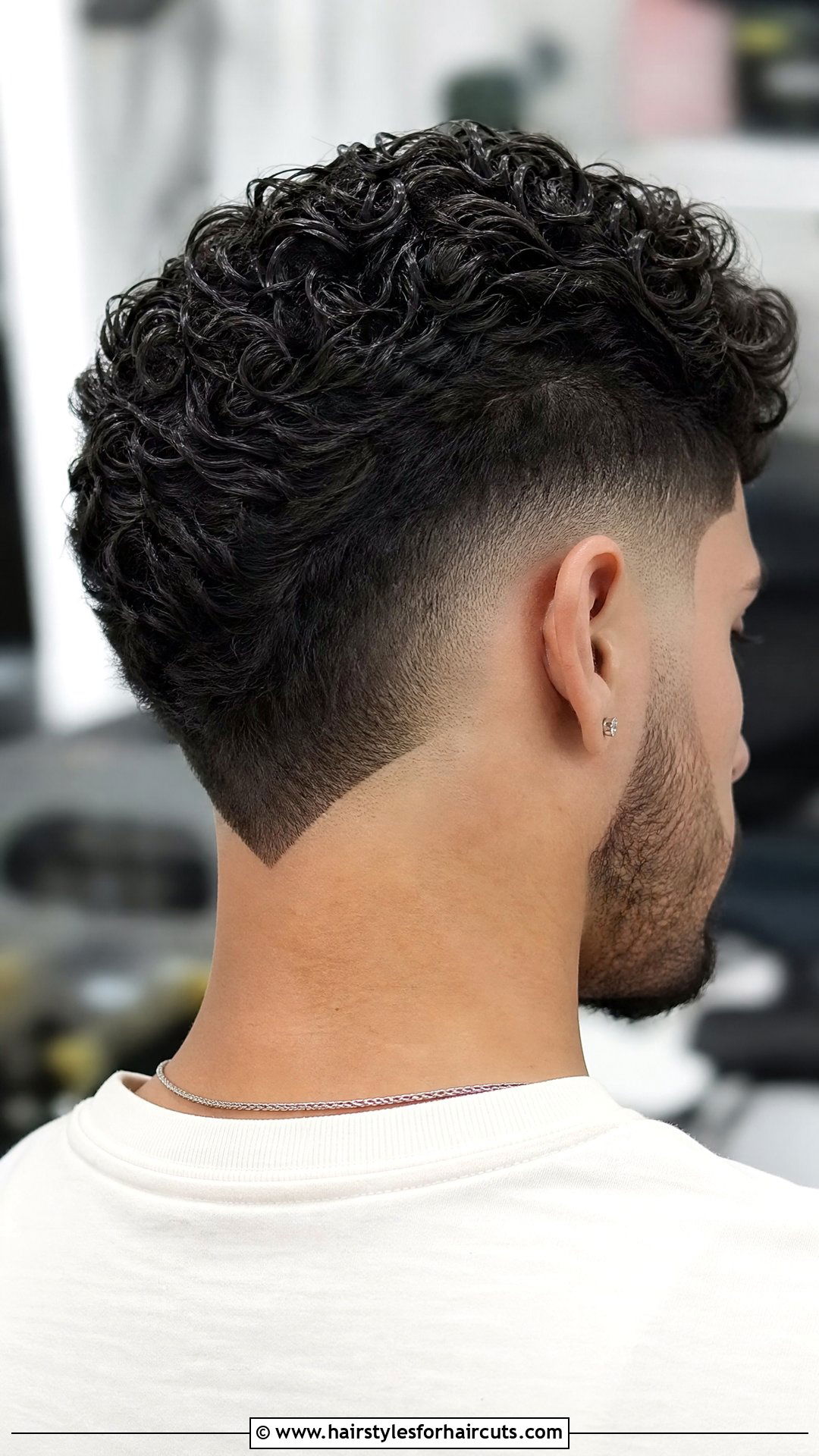 V Shape Fade Curly Mohawk - 25 mohawk fade haircuts curly hair - 25 mohawk fade haircuts curly hair