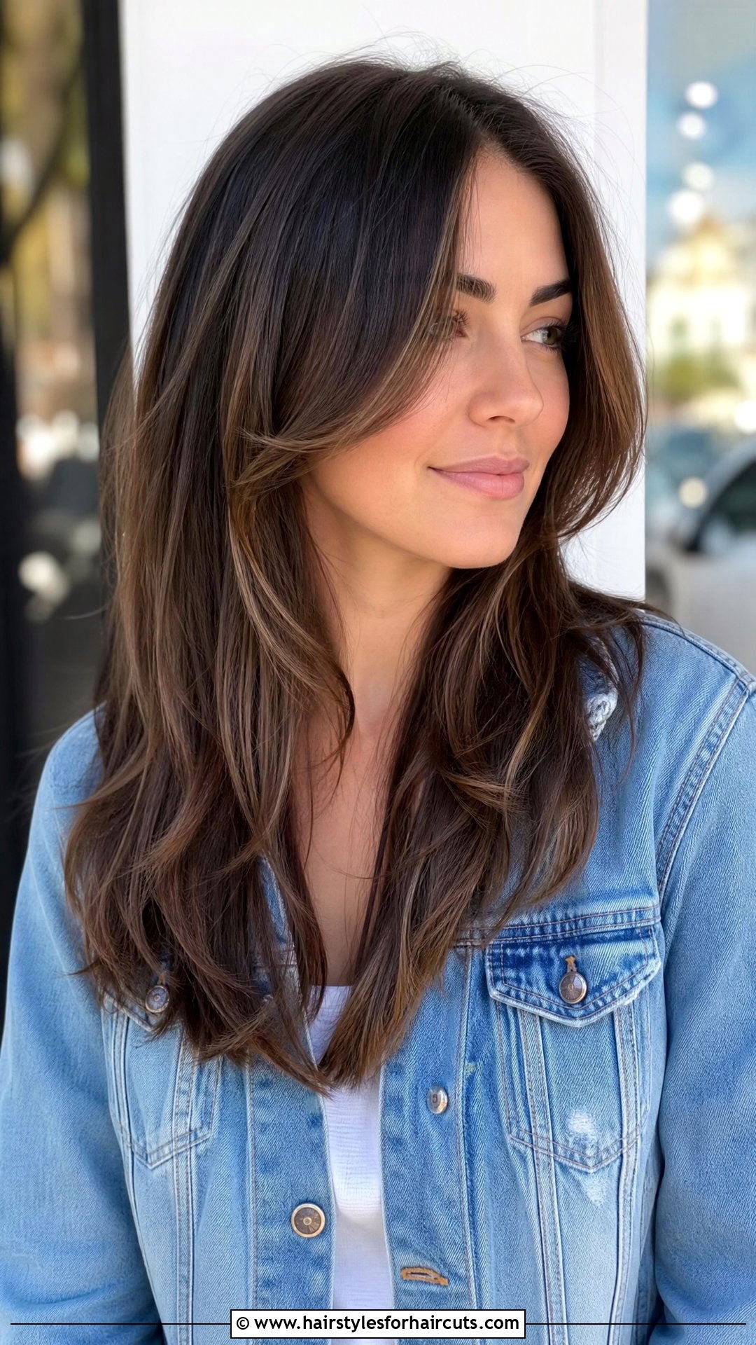 V Shape Haircut With Face Framing Layers - 25 medium length v shape haircuts - 25 medium length v shape haircuts