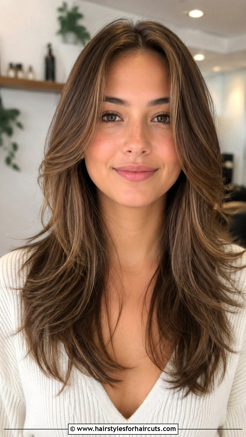 V Shaped Layers for Round Face Shapes - 25 v shaped layered haircuts medium hair - 25 v shaped layered haircuts medium hair