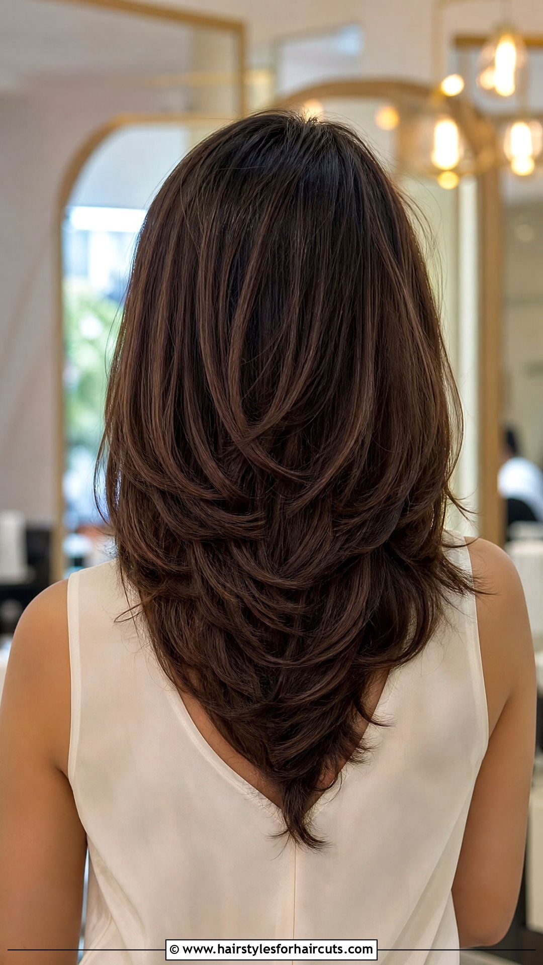 V Shaped Waterfall Haircut Medium Hair - 25 waterfall haircuts for medium hair - 25 waterfall haircuts for medium hair