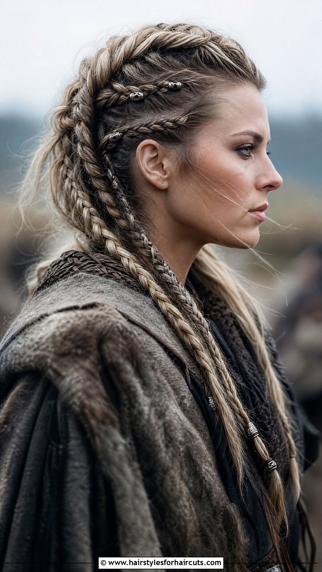 Valkyrie Warrior Long Braided Haircut - 25 warrior haircuts - 25 warrior haircuts