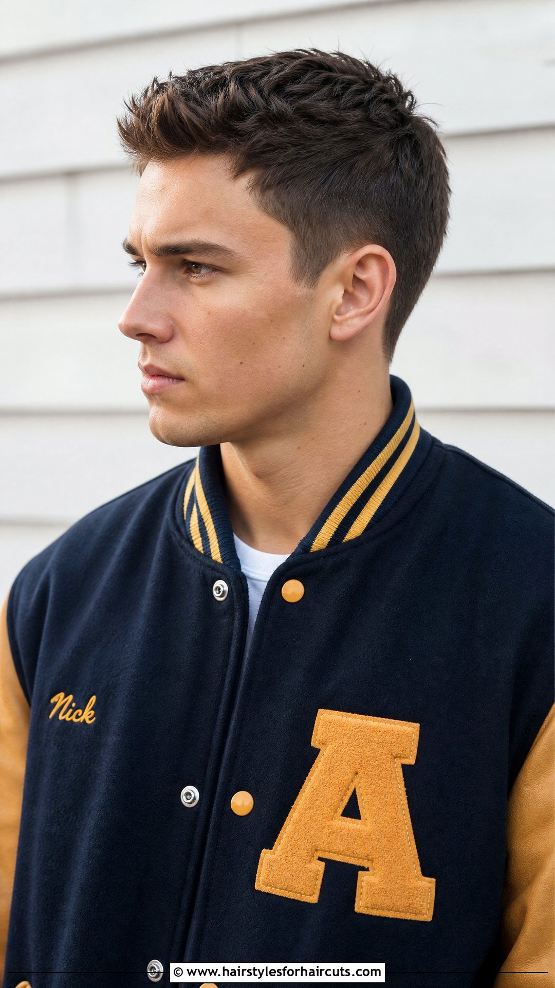Varsity Cut - 25 1920s mens hairstyles - 25 1920s mens hairstyles