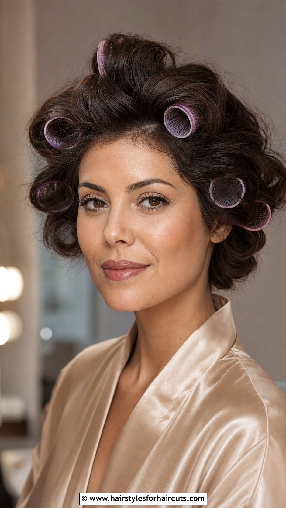 Velcro Rollers Short Hair - 25 heatless hairstyles for short hair - 25 heatless hairstyles for short hair