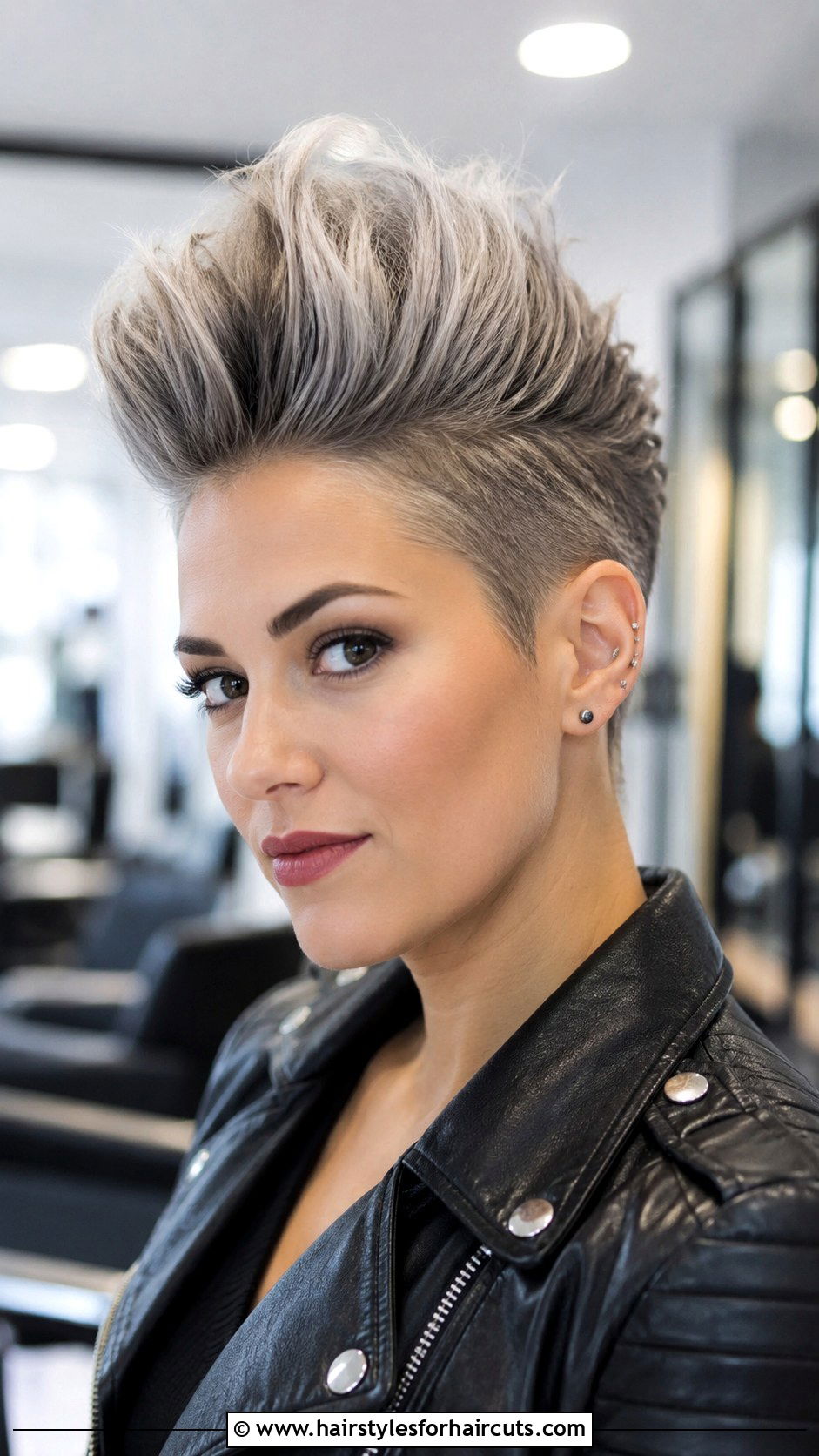 Vertical Faux Hawk - 25 vertical hairstyles - 25 vertical hairstyles