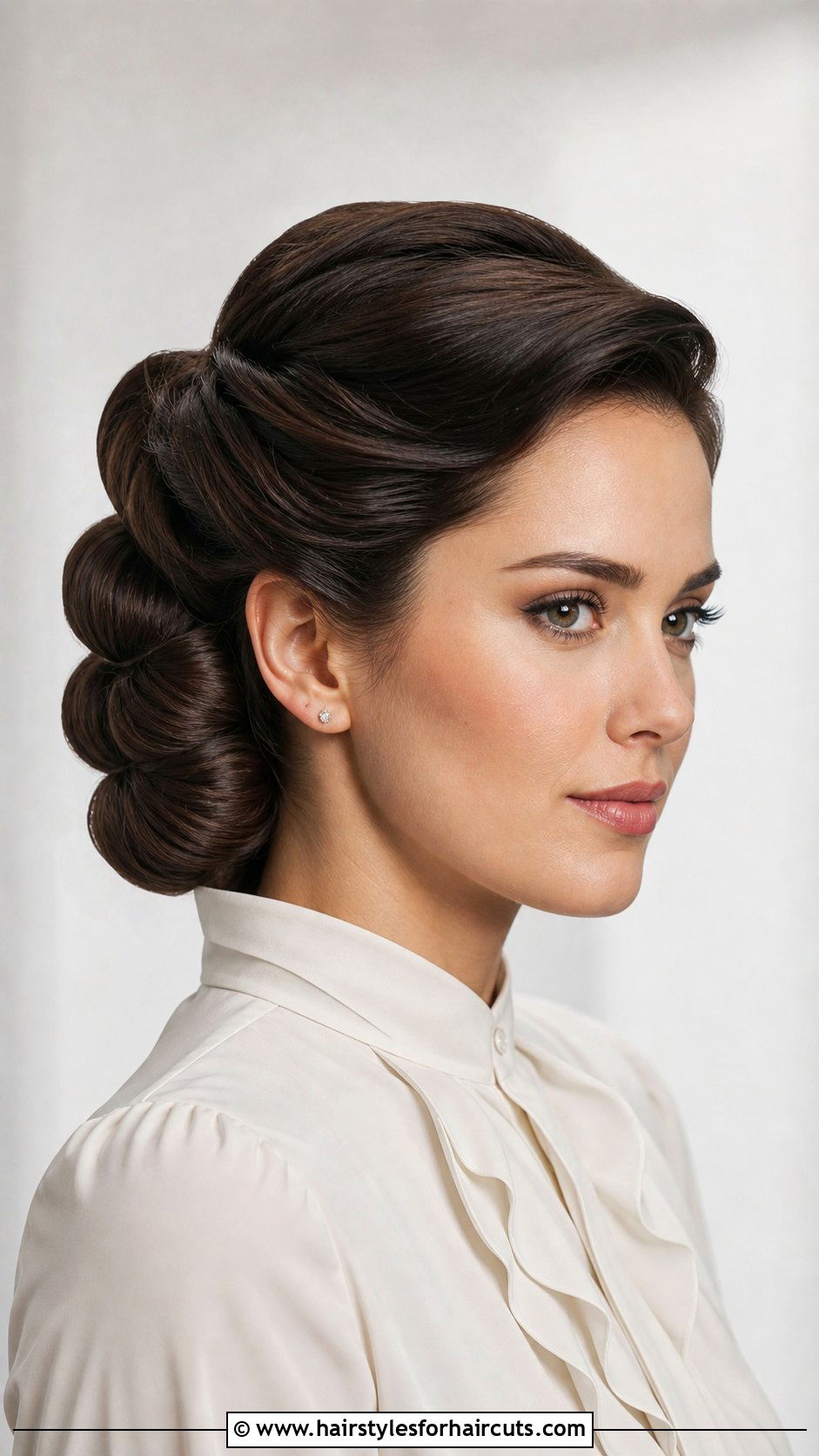 Victorian Roll Updo - 25 victorian hairstyles - 25 victorian hairstyles