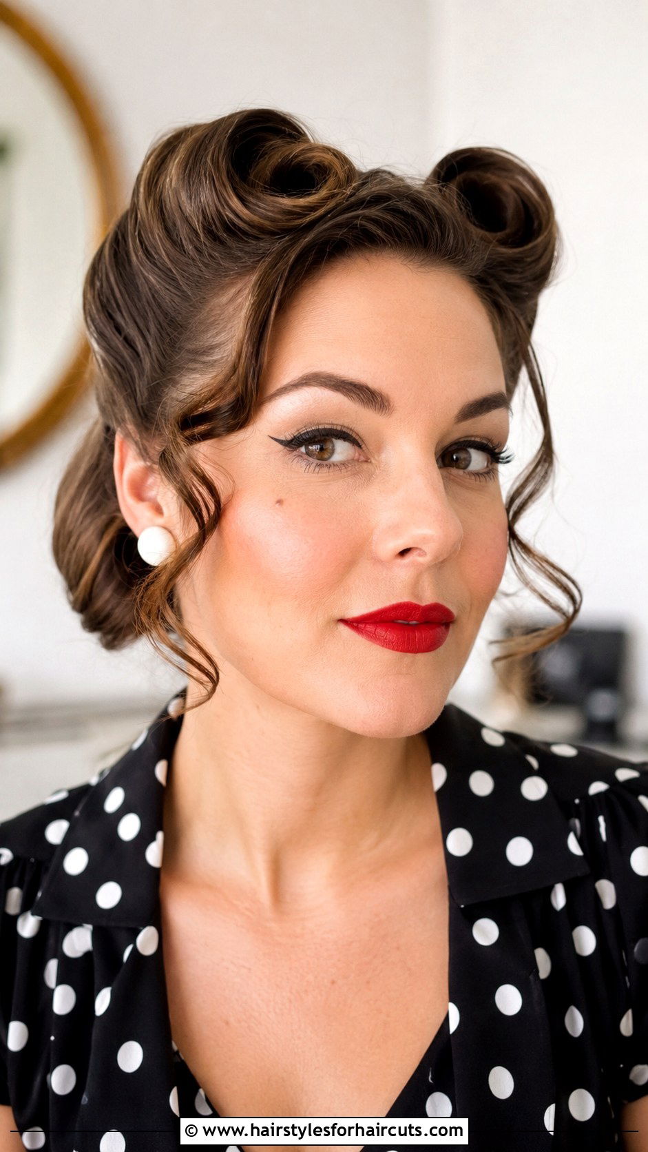 Victory Rolls - 25 ww2 hairstyles - 25 ww2 hairstyles