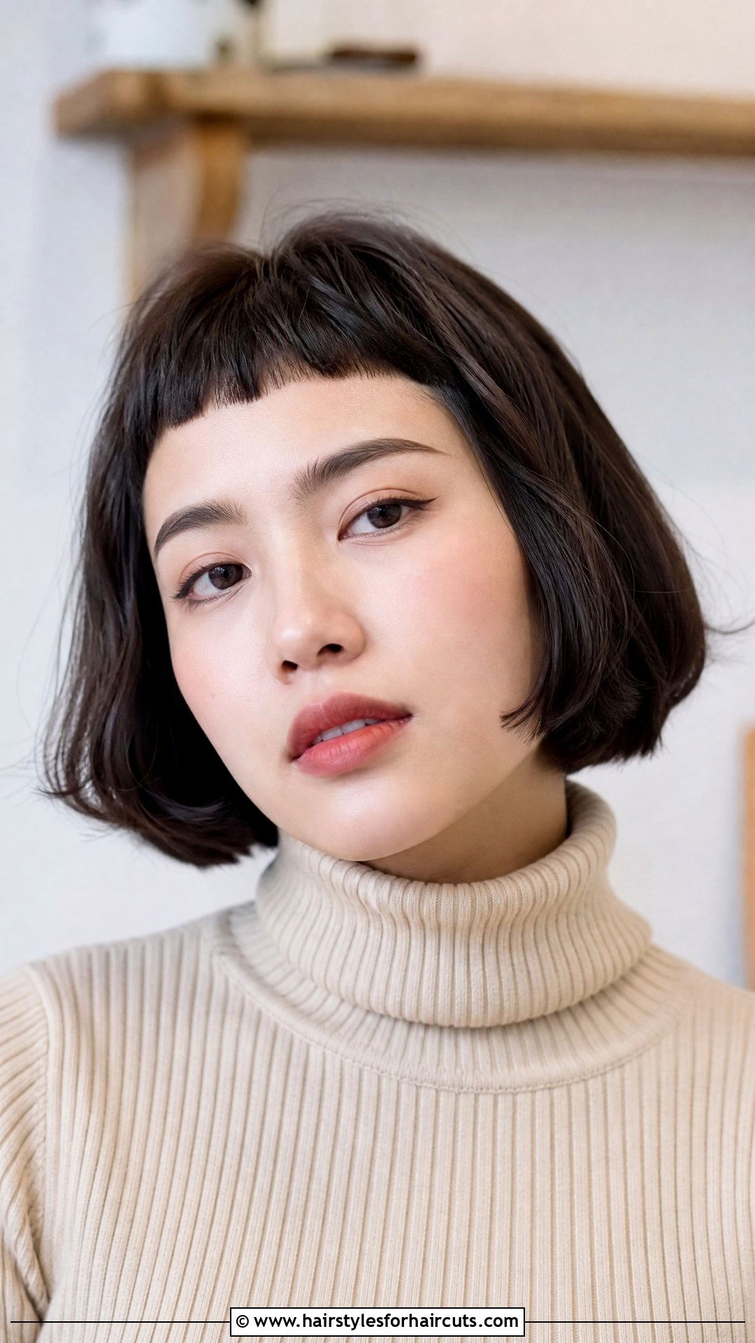 Vietnamese Micro Bangs Bob - 25 vietnamese hairstyles - 25 vietnamese hairstyles