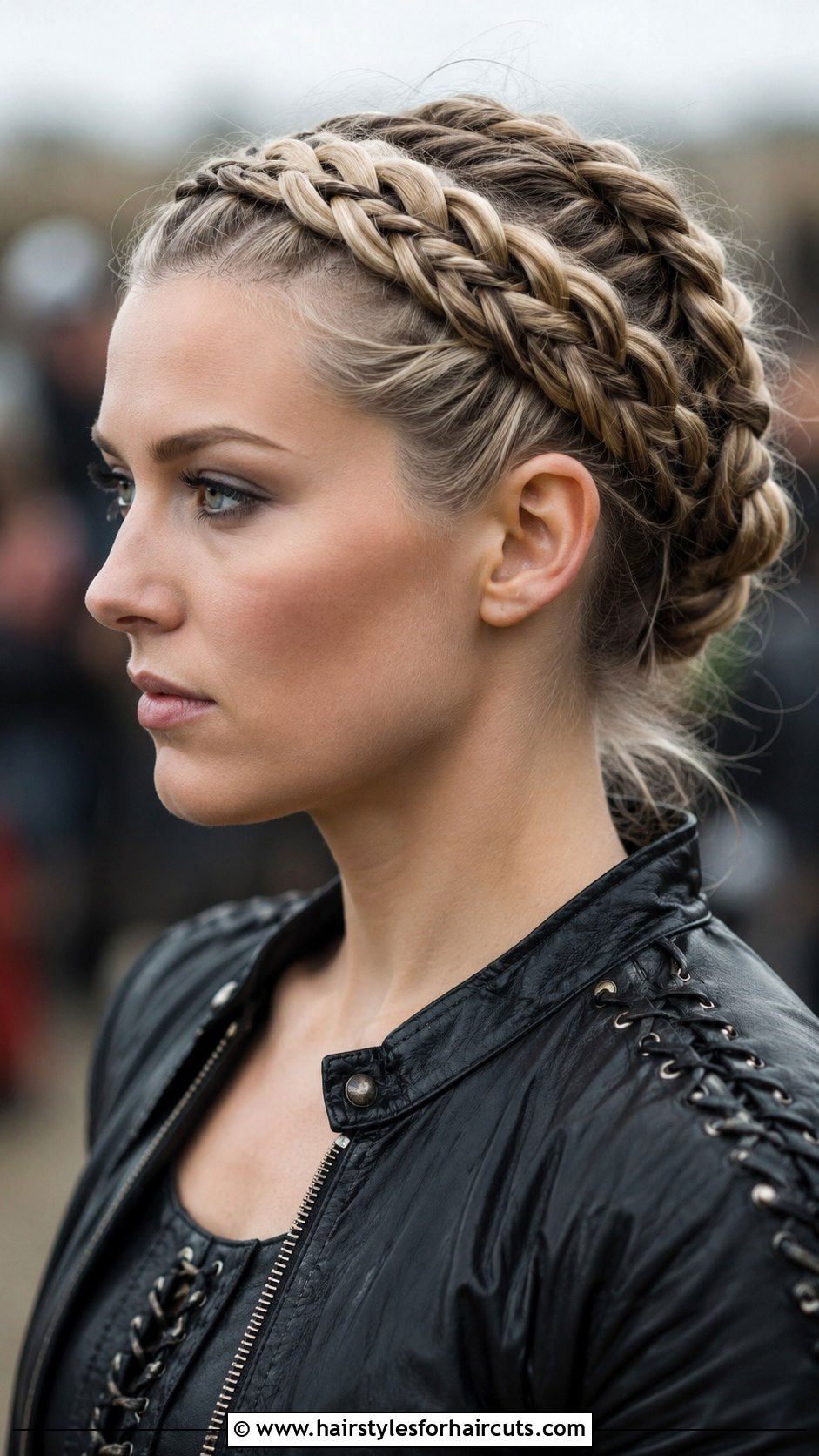 Viking Braid Updo - 25 cute hairstyles for long hair - 25 cute hairstyles for long hair