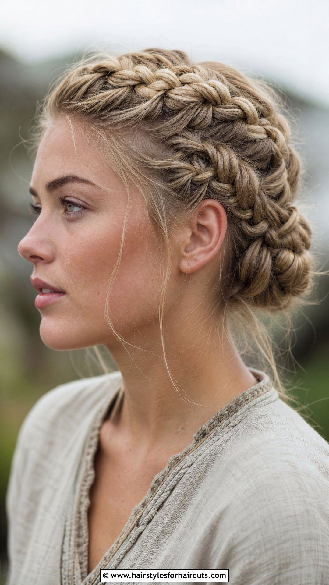 Viking Braid Updo - 25 wicked hairstyles - 25 wicked hairstyles