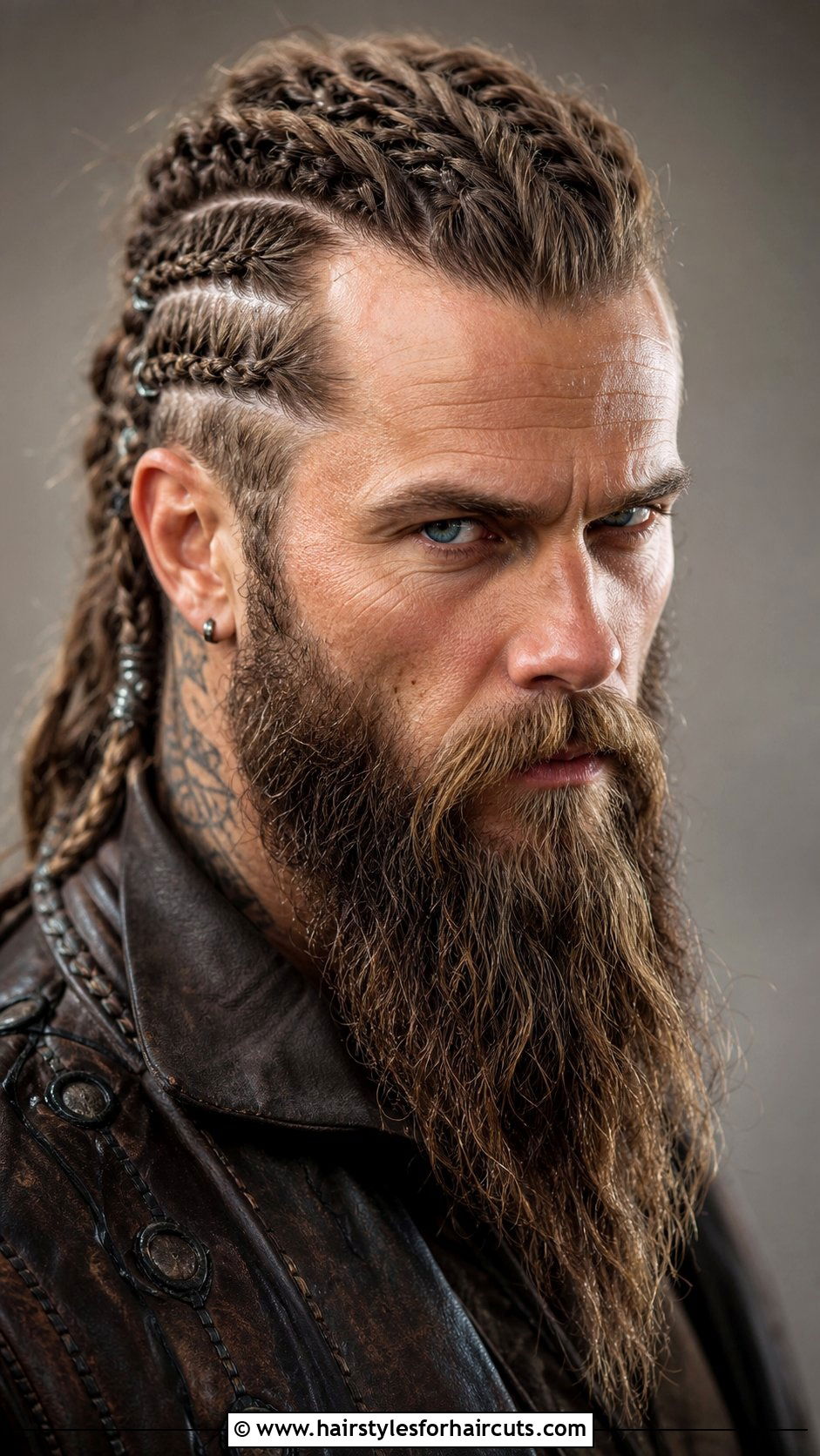 Viking Braid With Long Beard - 25 long hairstyles with beard - 25 long hairstyles with beard