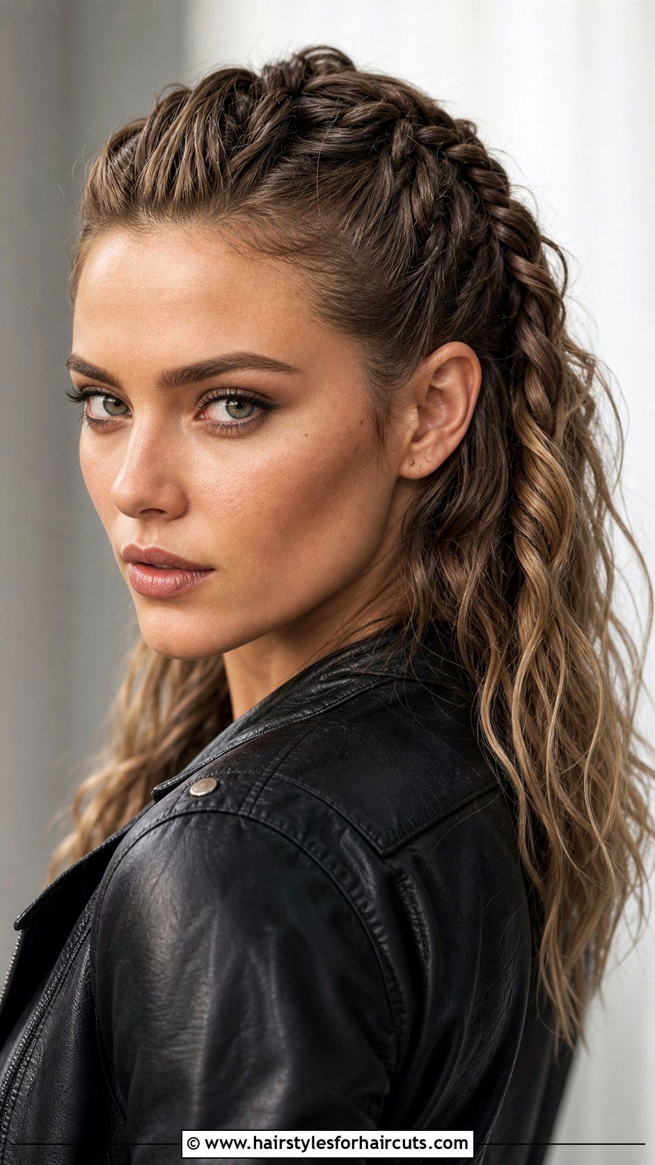 Viking Braids - 25 fun braided hairstyles for long hair - 25 fun braided hairstyles for long hair