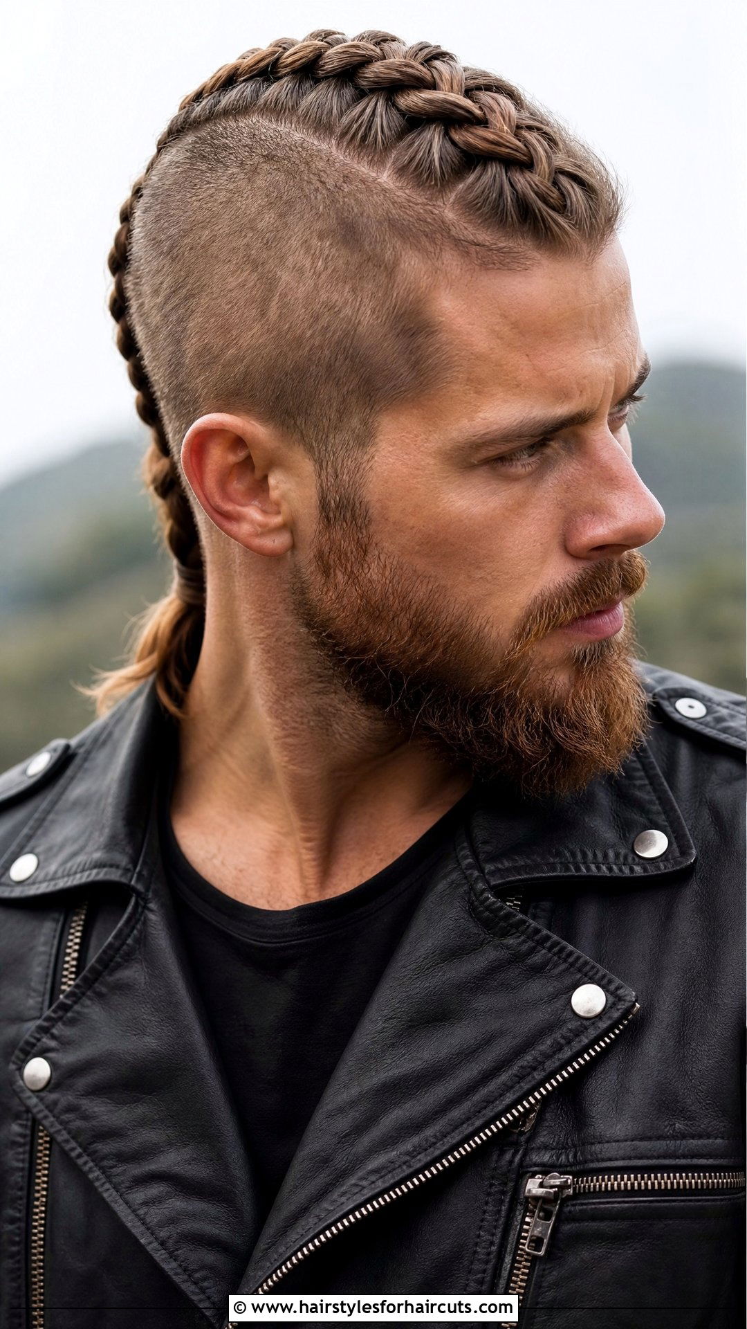 Viking Mohawk Braid - 25 viking hairstyles - 25 viking hairstyles