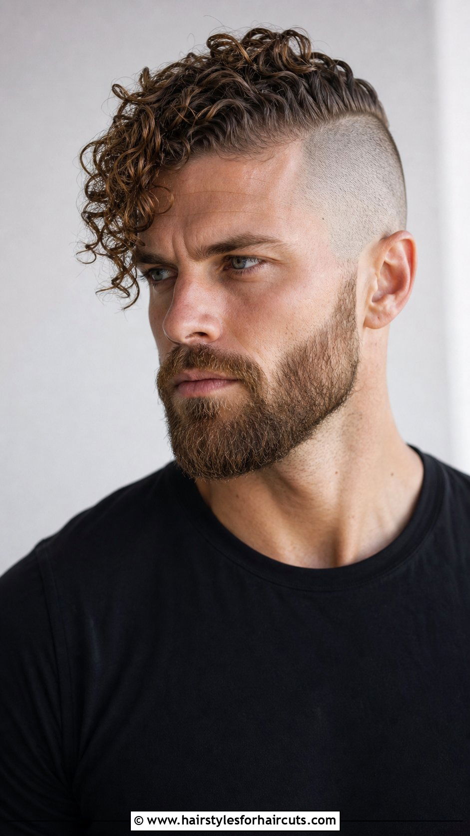Viking Shaved Sides Curly Top - 25 viking haircuts curly hair - 25 viking haircuts curly hair