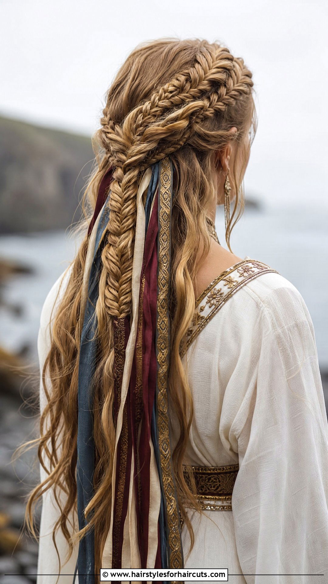 Viking Wedding Hairstyle With Ribbons - 25 viking wedding hairstyles - 25 viking wedding hairstyles