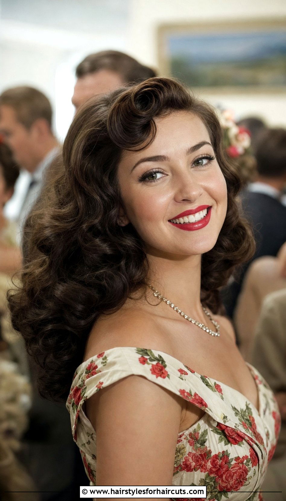 Vintage Barrel Curls Long Hair - 25 wedding long hair vintage hairstyles - 25 wedding long hair vintage hairstyles