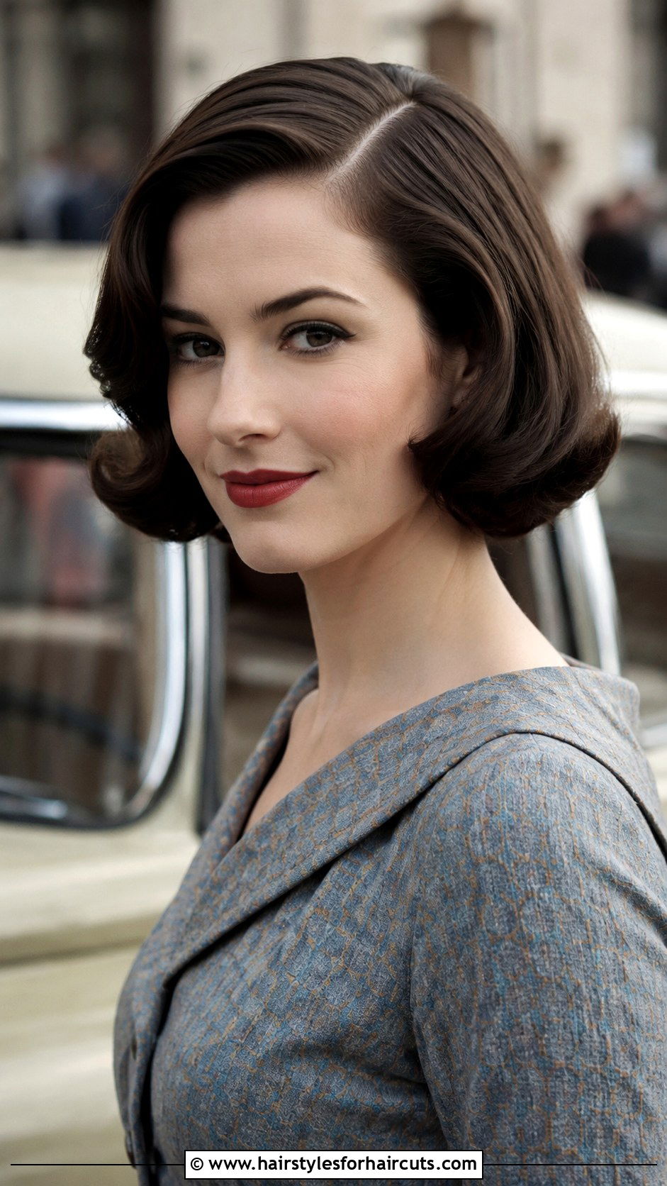 Vintage Bob - 25 bob haircuts for thick hair - 25 bob haircuts for thick hair