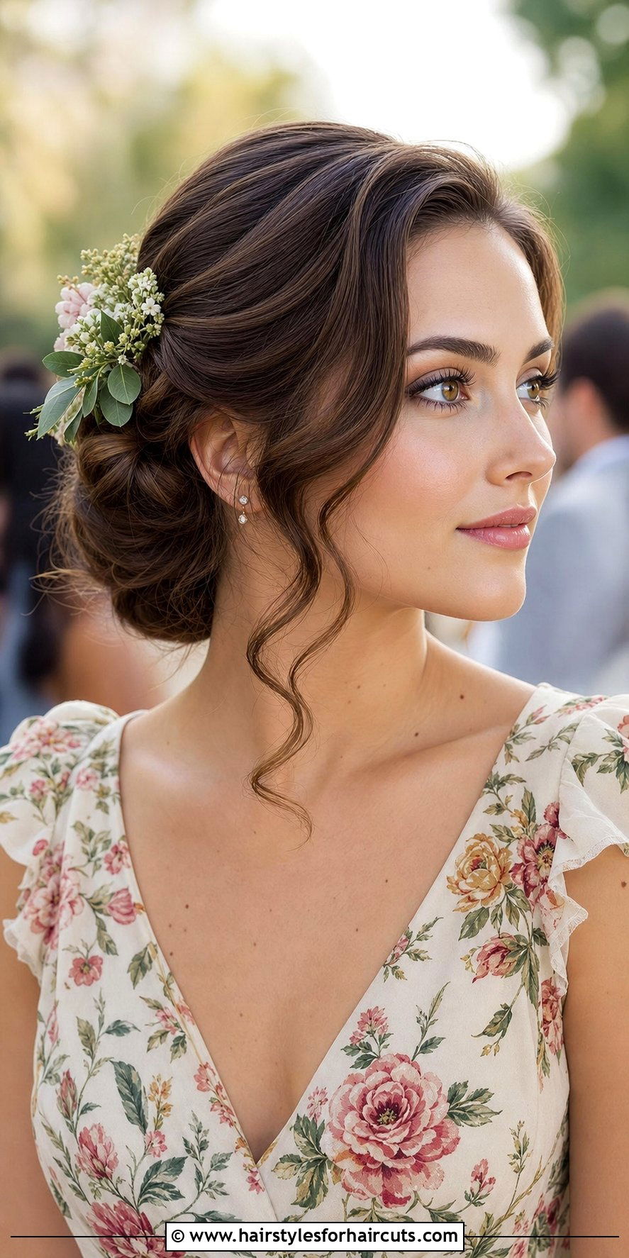 Vintage Chignon With Face Framing Waves - 25 wedding long hair vintage hairstyles - 25 wedding long hair vintage hairstyles
