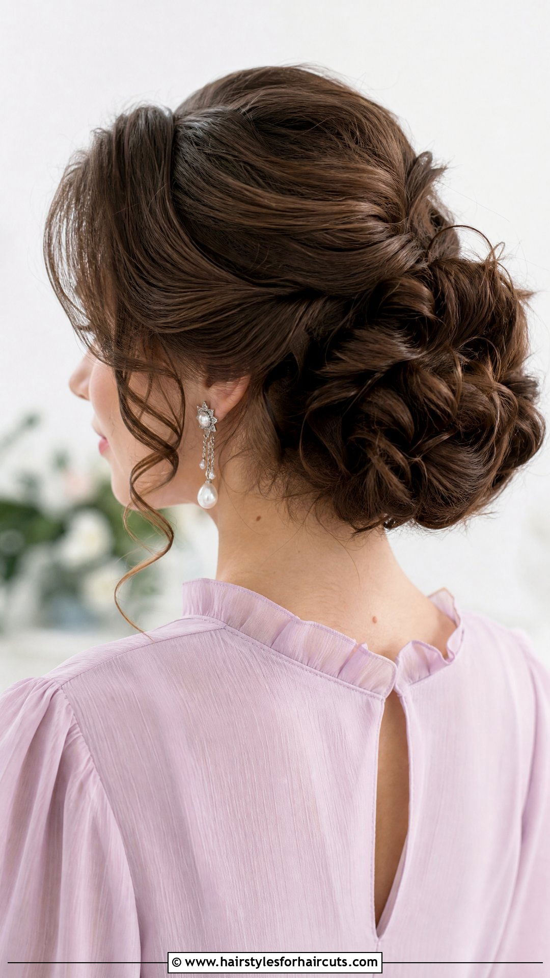 Vintage Curly Chignon For Long Hair - 25 curly 1950s hairstyles for long hair - 25 curly 1950s hairstyles for long hair
