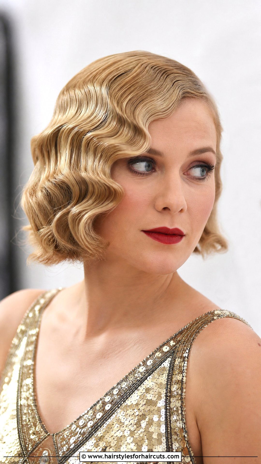Vintage Finger Wave Hairstyle - 25 white woman hairstyles - 25 white woman hairstyles