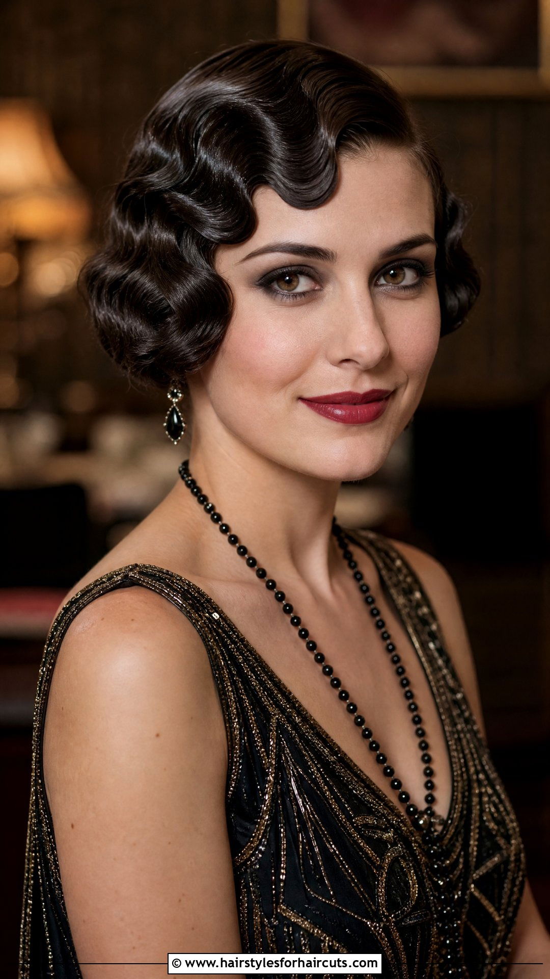 Vintage Finger Wave Short Hair - 25 womans short hairstyles - 25 womans short hairstyles