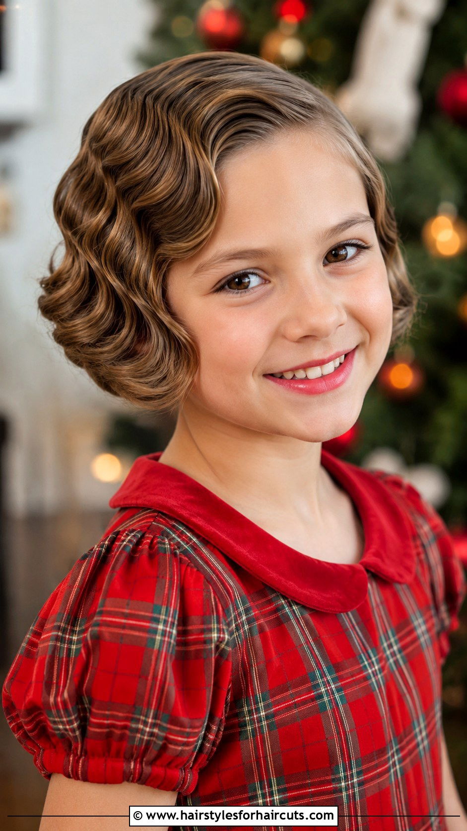 Vintage Finger Waves - 25 christmas hairstyles for girls - 25 christmas hairstyles for girls