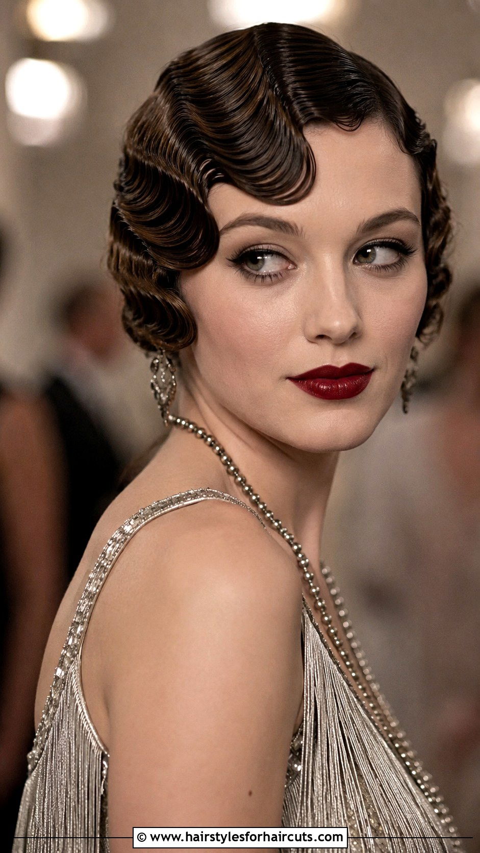 Vintage Finger Waves - 25 black tie hairstyles medium hair - 25 black tie hairstyles medium hair