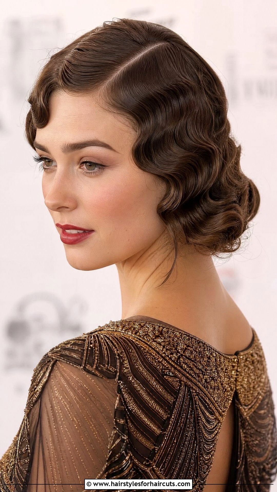 Vintage Finger Waves - 25 wedding haircuts - 25 wedding haircuts
