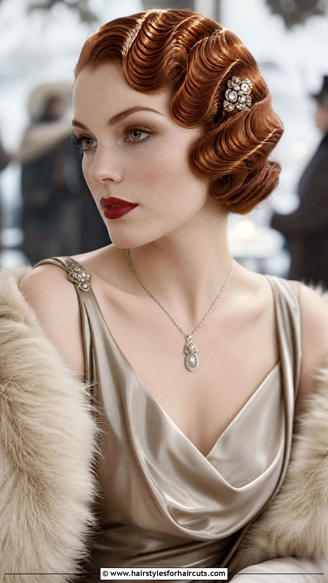 Vintage Finger Waves - 25 wedding hairstyles black hair - 25 wedding hairstyles black hair