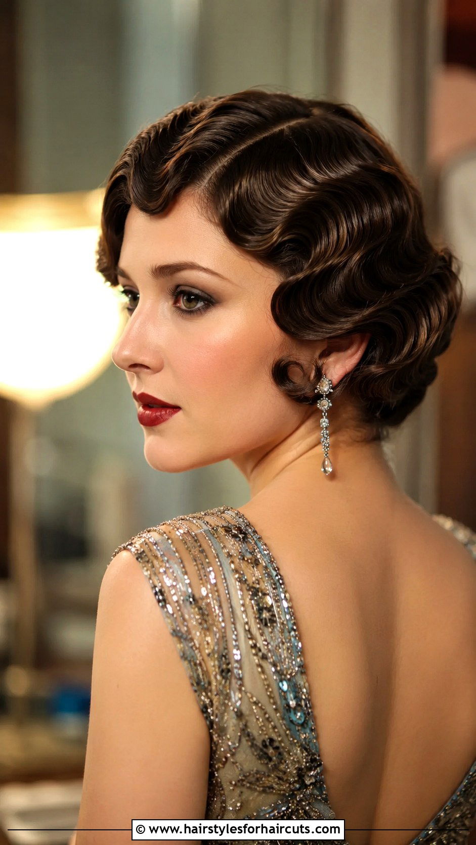 Vintage Finger Waves For Short Hair - 25 short hair bridesmaid hairstyles - 25 short hair bridesmaid hairstyles